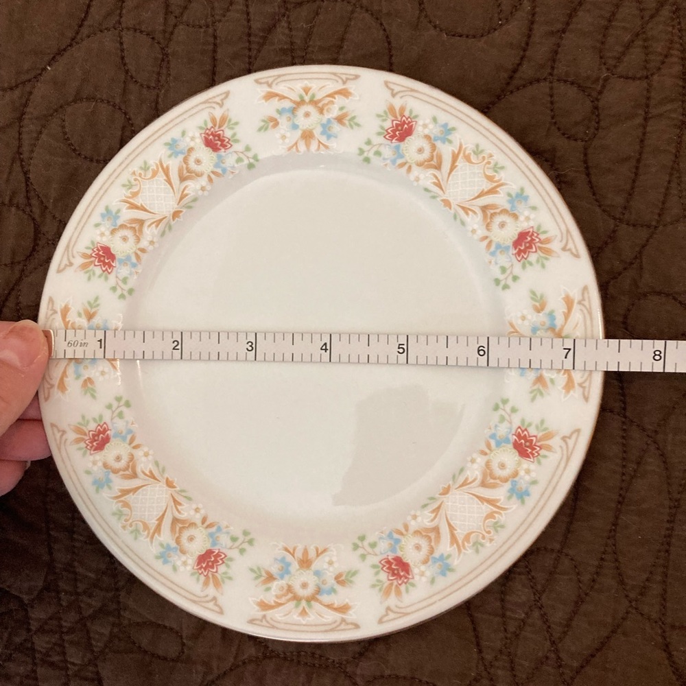 CX368 Fine China Salad Plates - Set of 4 - Picture 9 of 11